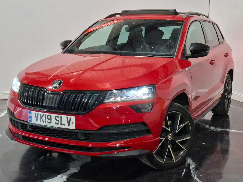 Skoda Karoq 1.5 Tsi Act Sportline Suv Dsg 4Wd Euro Red #3