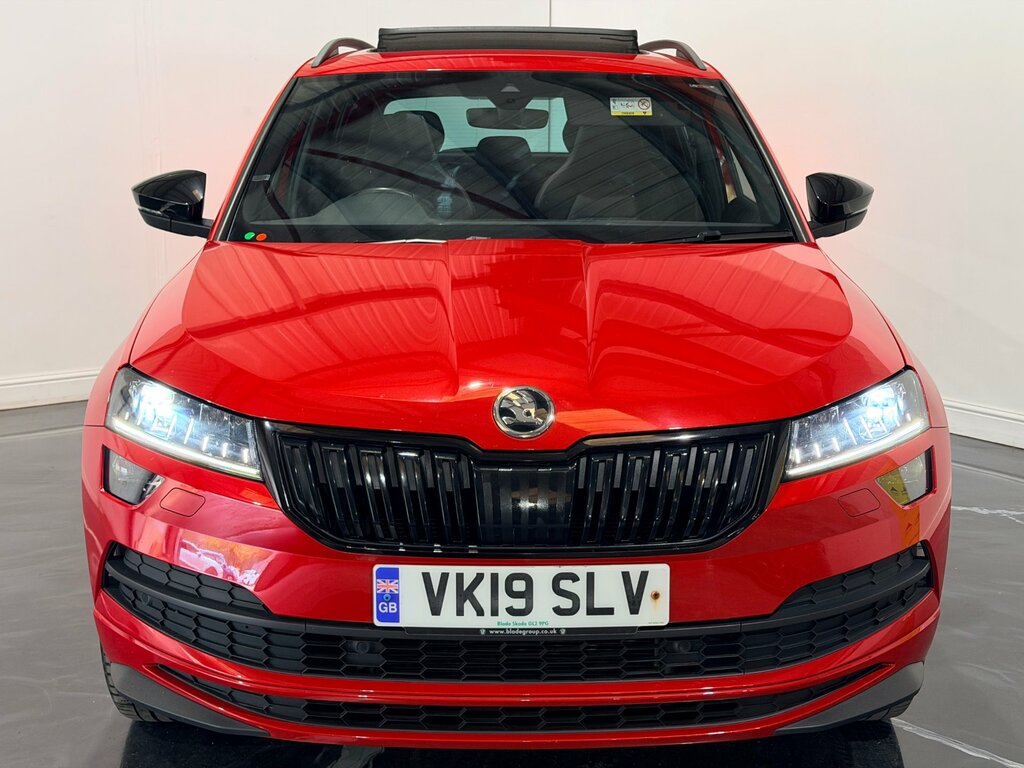 Skoda Karoq 1.5 Tsi Act Sportline Suv Dsg 4Wd Euro VK19SLV Red #2