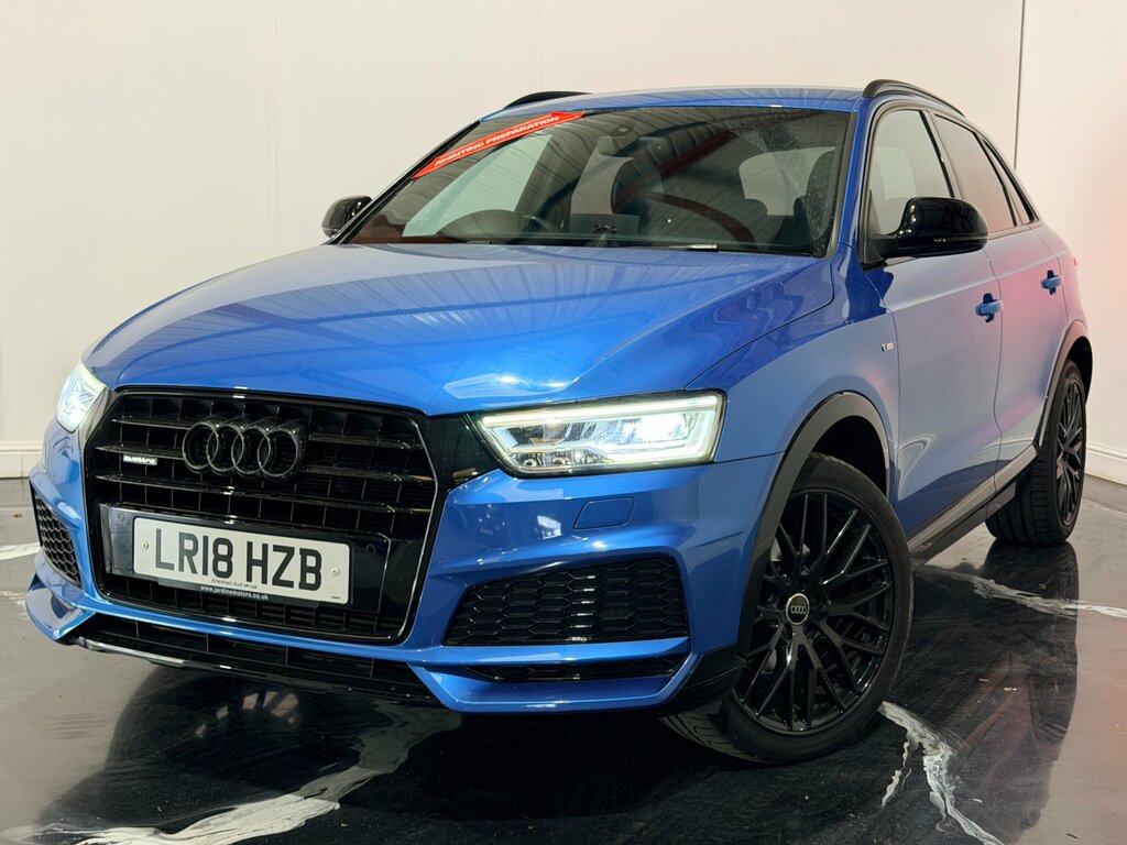 Audi Q3 2.0 Tfsi Black Edition Suv S Tronic Qua Blue #3