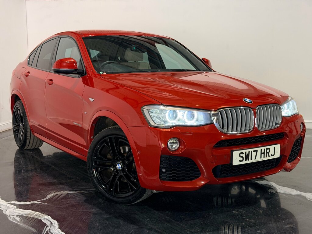 BMW X4 3.0 35D M Sport Suv Xdrive Euro 6 Red