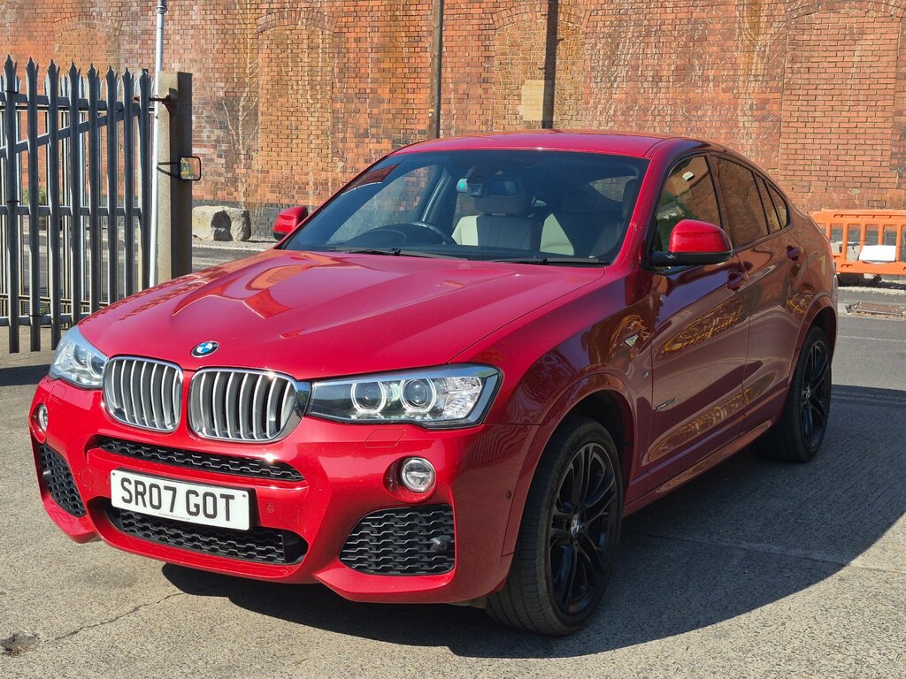 BMW X4 3.0 35D M Sport Suv Xdrive Euro 6 Red #3