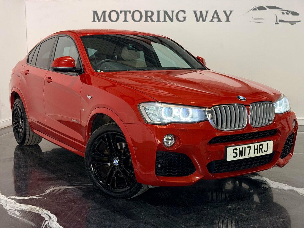 BMW X4 3.0 35D M Sport Suv Xdrive Euro 6 Red