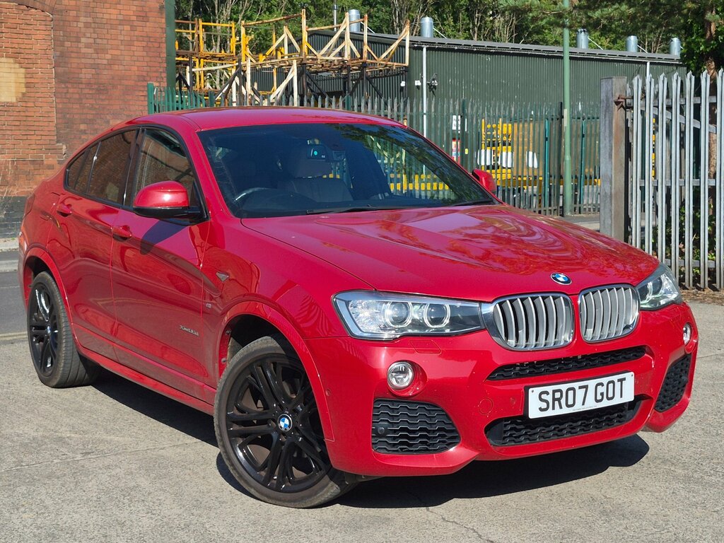 BMW X4 3.0 35D M Sport Suv Xdrive Euro 6 Red