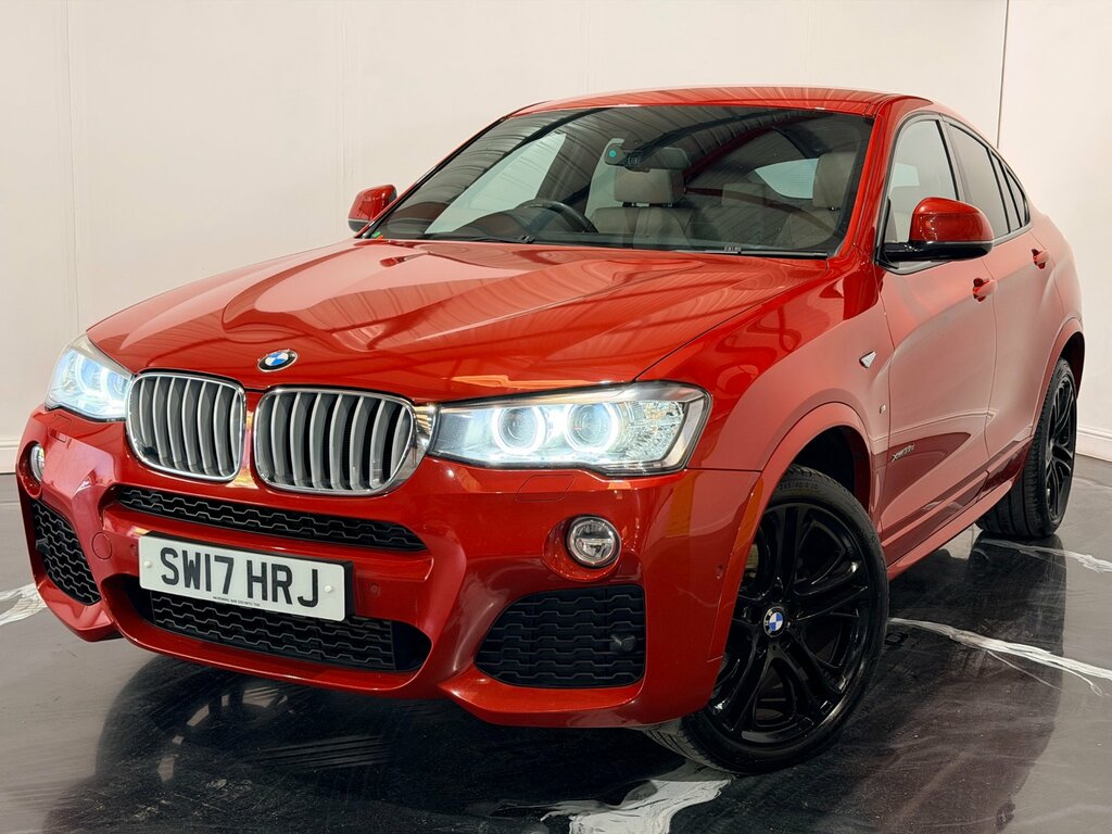 BMW X4 3.0 35D M Sport Suv Xdrive Euro 6 Red #3