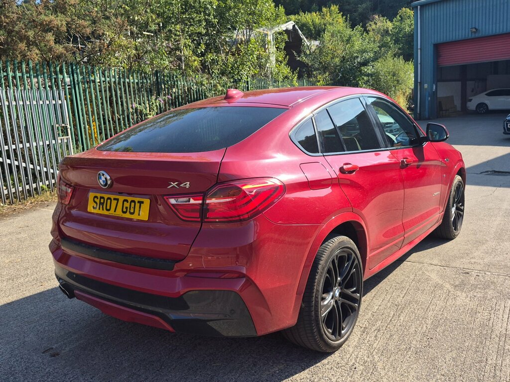BMW X4 3.0 35D M Sport Suv Xdrive Euro 6 Red #5