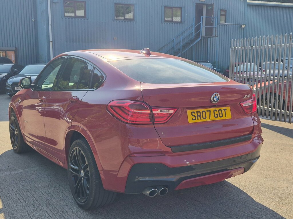 BMW X4 3.0 35D M Sport Suv Xdrive Euro 6 Red #4