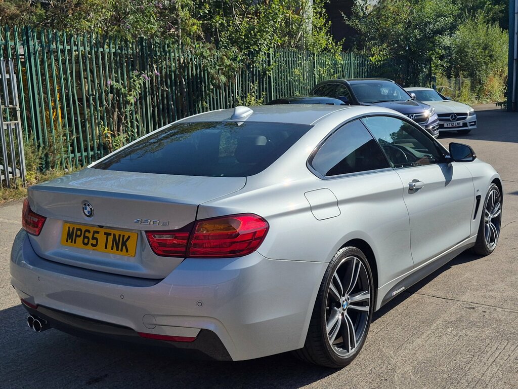 BMW 4 Series Gran Coupe 3.0 430D M Sport Coupe Euro 6 Ss Silver #5