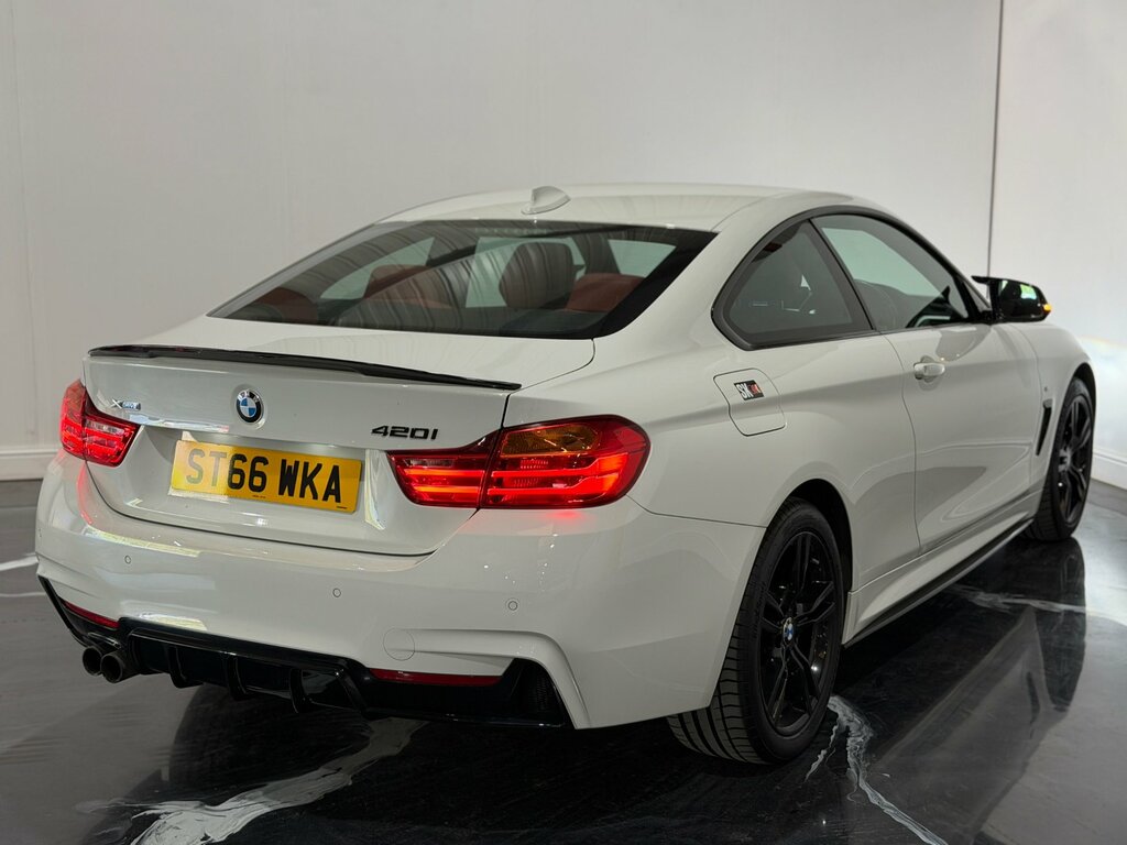 BMW 4 Series Gran Coupe 2.0 420I M Sport Coupe Xdrive Eu White #4