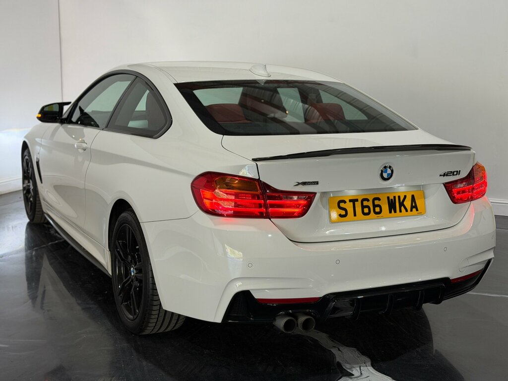 BMW 4 Series Gran Coupe 2.0 420I M Sport Coupe Xdrive Eu White #6