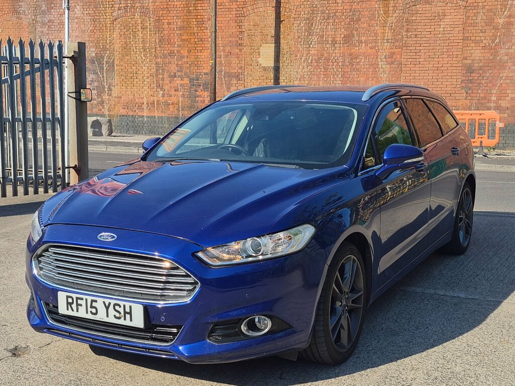 Ford Mondeo 2.0 Tdci Titanium Estate Powershift Eur Blue #3