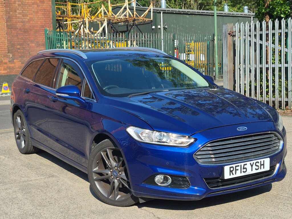Ford Mondeo 2.0 Tdci Titanium Estate Powershift Eur Blue