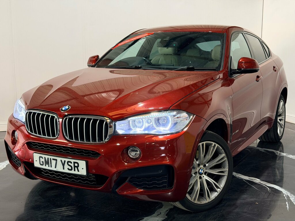 BMW X6 3.0 40D M Sport Suv Xdrive Euro 6 Red #3