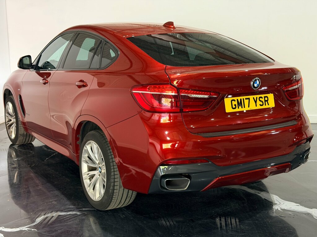 BMW X6 3.0 40D M Sport Suv Xdrive Euro 6 Red #5