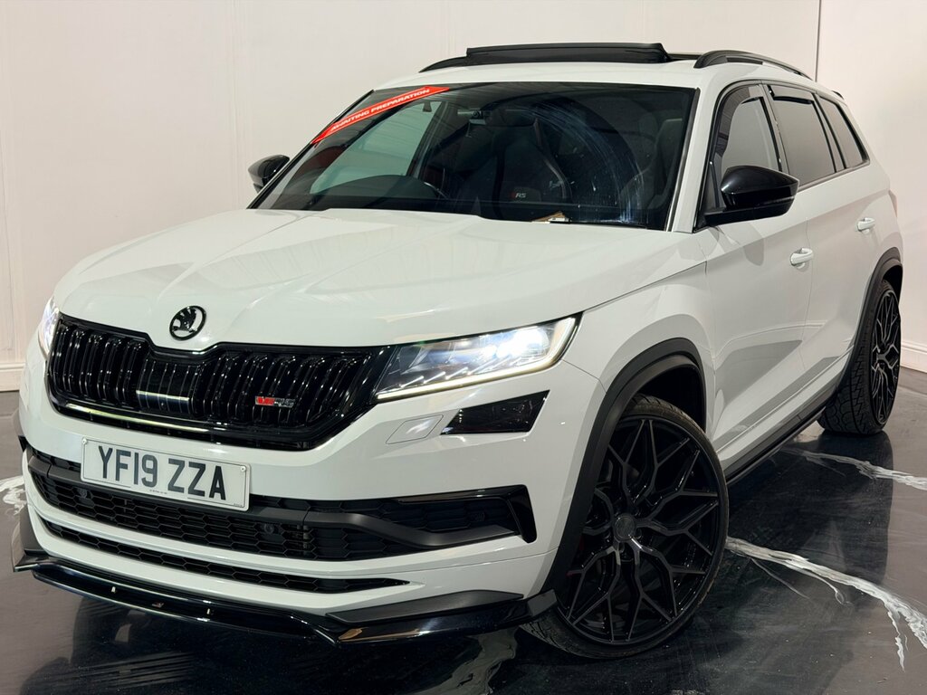 Skoda Kodiaq 2.0 Bitdi Vrs Suv Dsg 4Wd Euro 6 Ss White #3