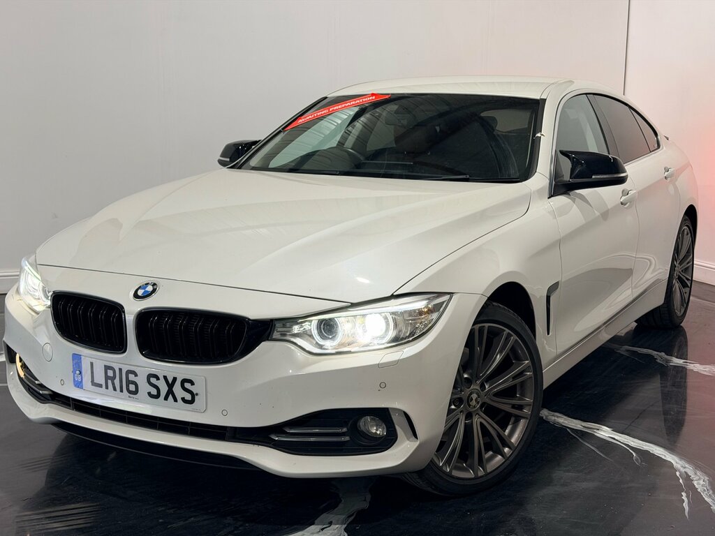 BMW 4 Series Gran Coupe 3.0 430D Luxury Hatchback Xdrive E White #3