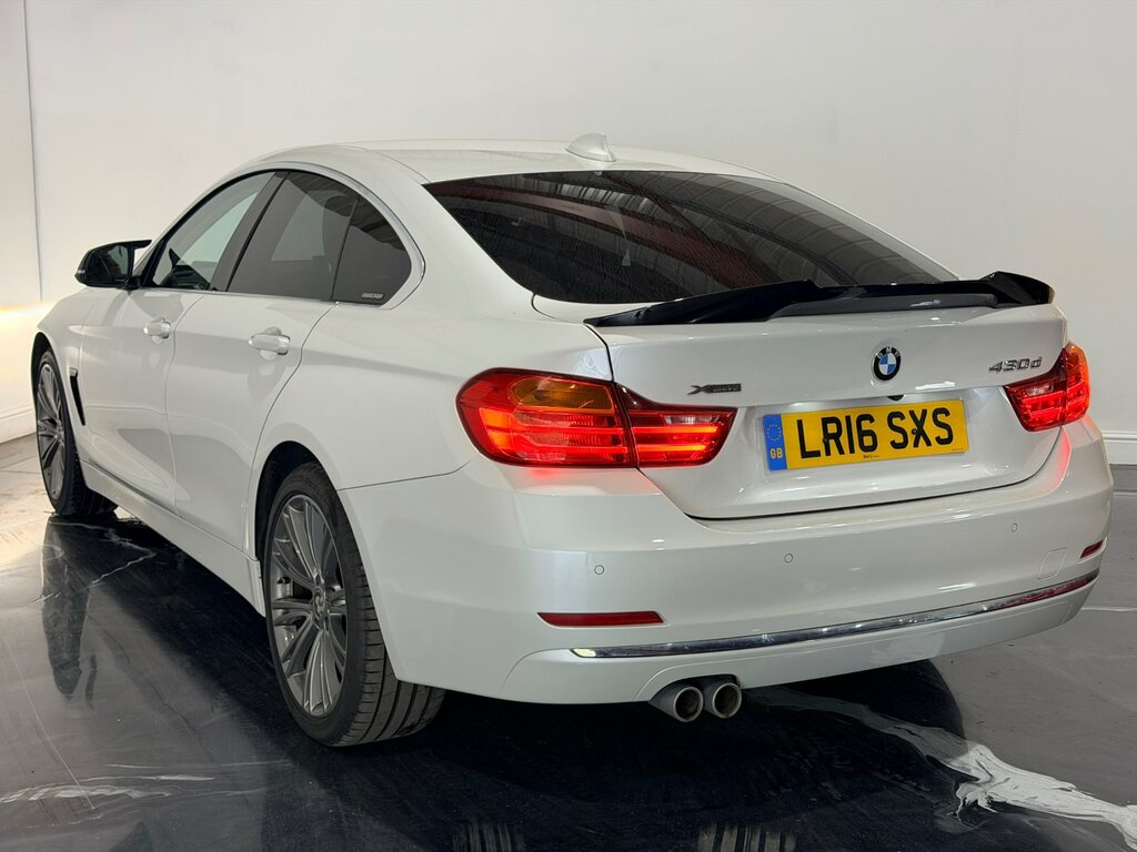 BMW 4 Series Gran Coupe 3.0 430D Luxury Hatchback Xdrive E White #4