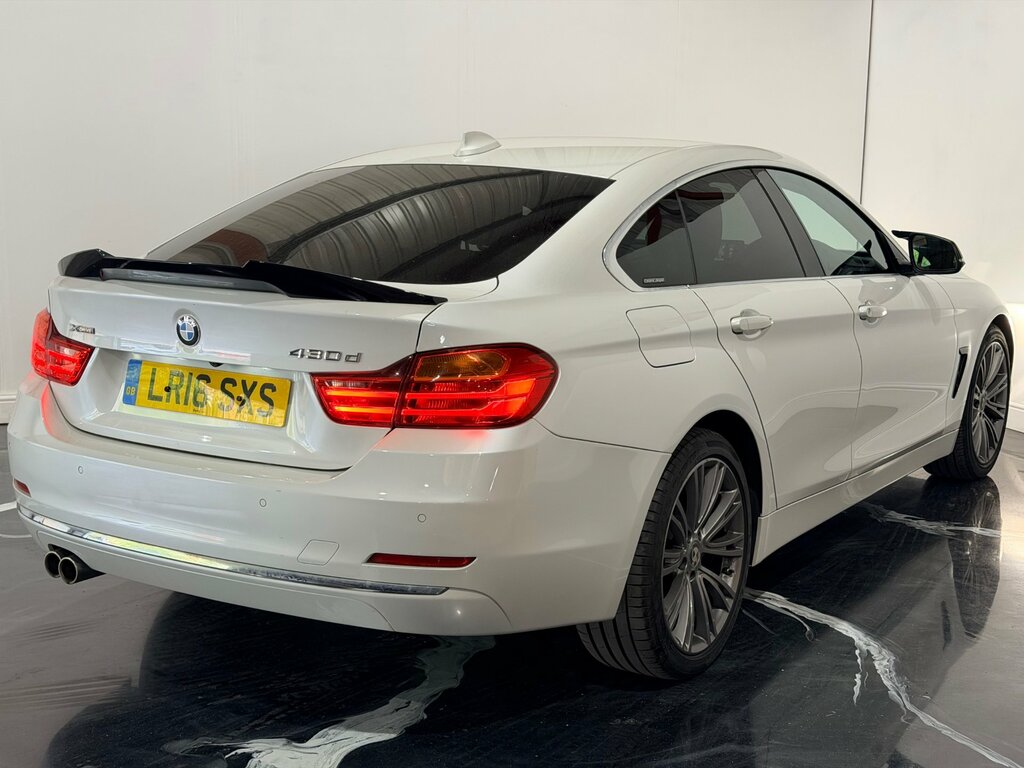 BMW 4 Series Gran Coupe 3.0 430D Luxury Hatchback Xdrive E White #6