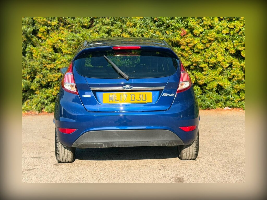 Ford Fiesta 1.0T Ecoboost Titanium Euro 6 Ss ML17DJU Blue #6