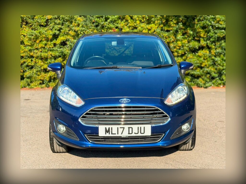 Ford Fiesta 1.0T Ecoboost Titanium Euro 6 Ss ML17DJU Blue #2