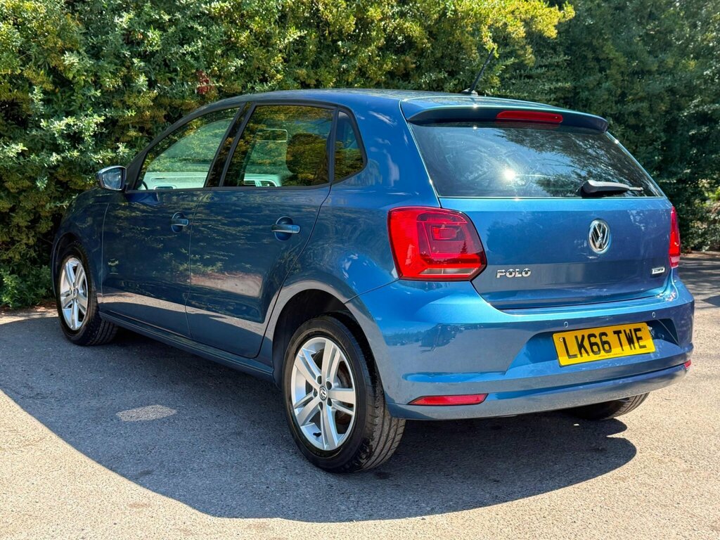 Volkswagen Polo 1.0 Bluemotion Tech Match Euro 6 Ss LK66TWE Blue #6