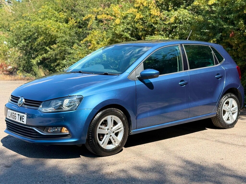 Volkswagen Polo 1.0 Bluemotion Tech Match Euro 6 Ss LK66TWE Blue #3