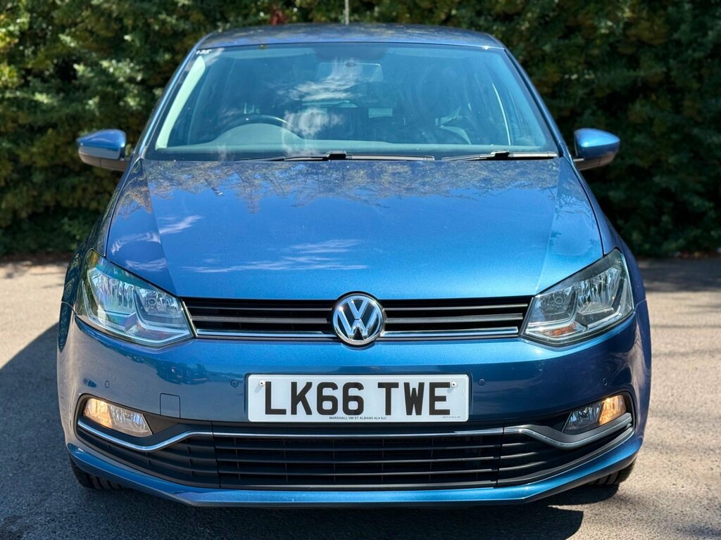 Volkswagen Polo 1.0 Bluemotion Tech Match Euro 6 Ss LK66TWE Blue #2
