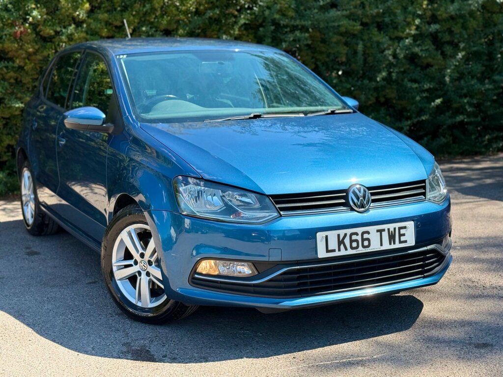 Volkswagen Polo 1.0 Bluemotion Tech Match Euro 6 Ss LK66TWE Blue #4