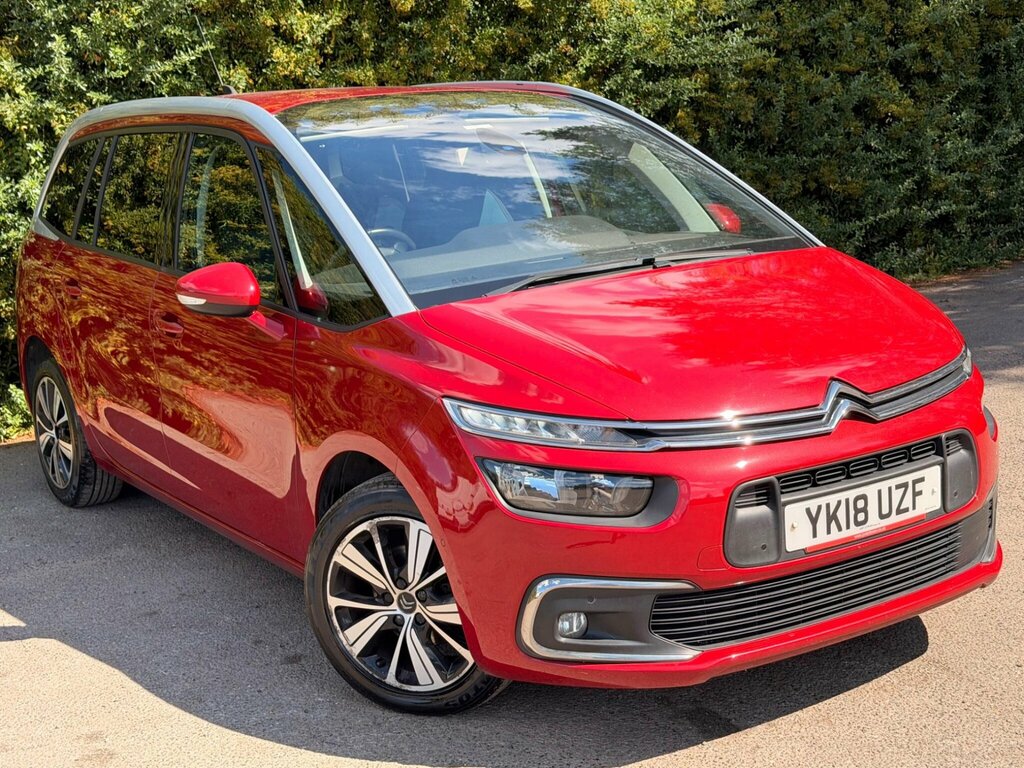 Citroen Grand C4 Picasso 1.6 Bluehdi Feel Euro 6 Ss Red #3
