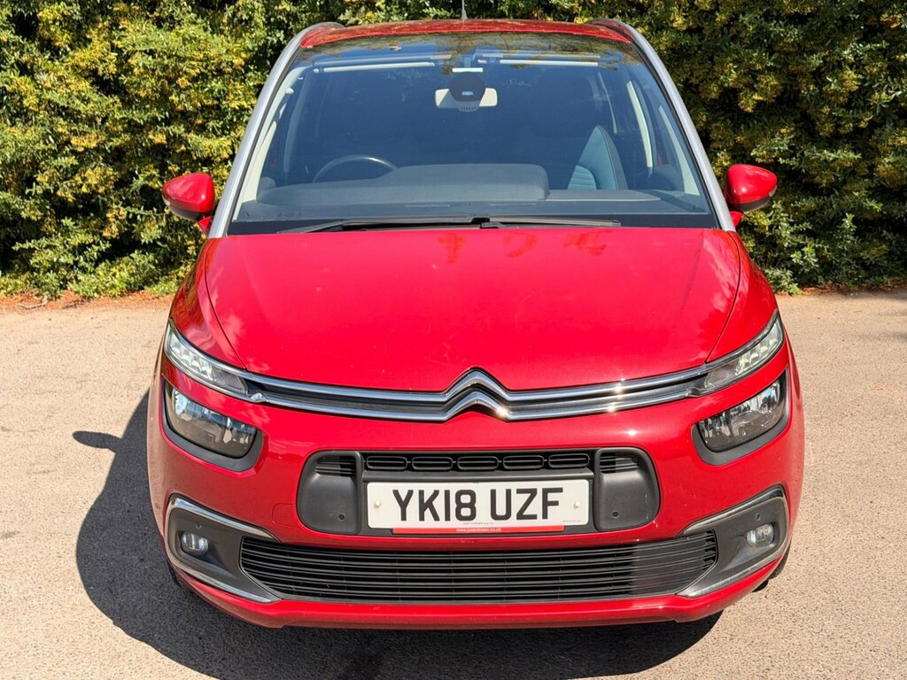 Citroen Grand C4 Picasso 1.6 Bluehdi Feel Euro 6 Ss Red #2