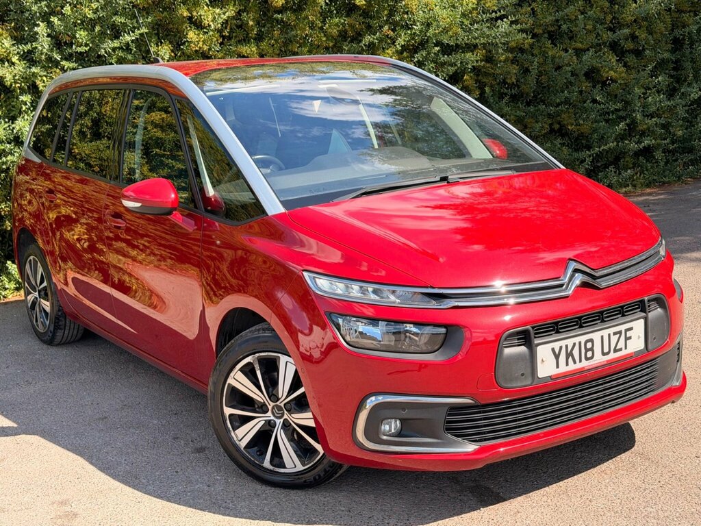 Citroen Grand C4 Picasso 1.6 Bluehdi Feel Euro 6 Ss Red