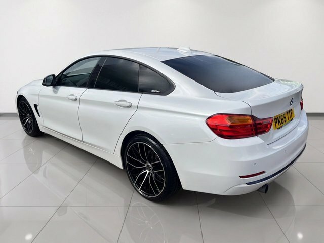 BMW 4 Series Gran Coupe 420I Sport Hatchback White #4