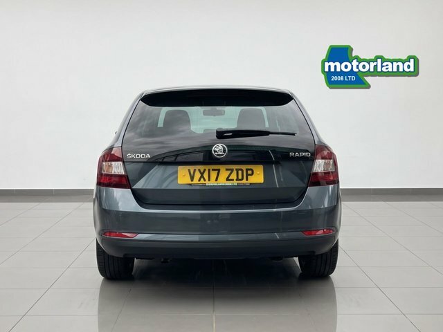 Skoda Rapid Spaceback Tsi Se Sport Hatchback VX17ZDP Grey #5