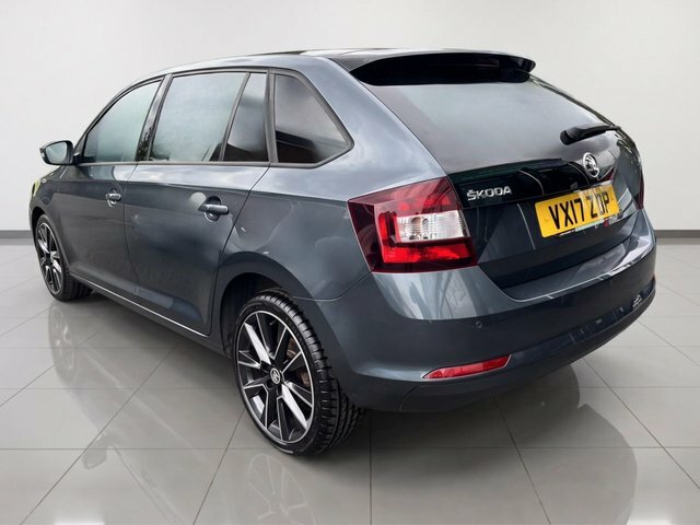Skoda Rapid Spaceback Tsi Se Sport Hatchback VX17ZDP Grey #4