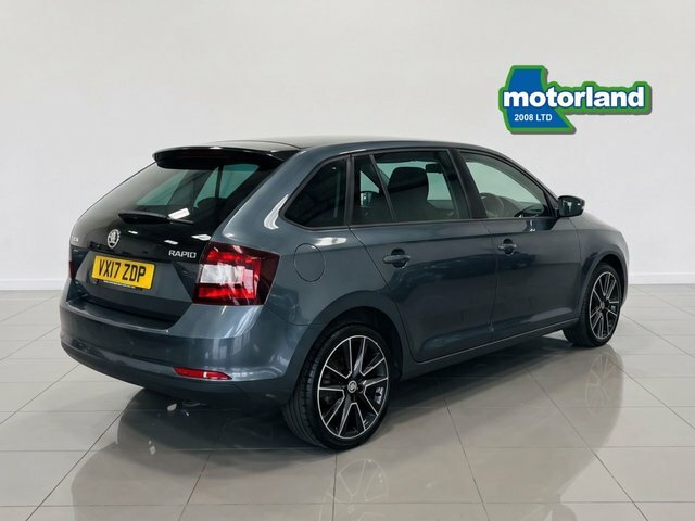 Skoda Rapid Spaceback Tsi Se Sport Hatchback VX17ZDP Grey #6