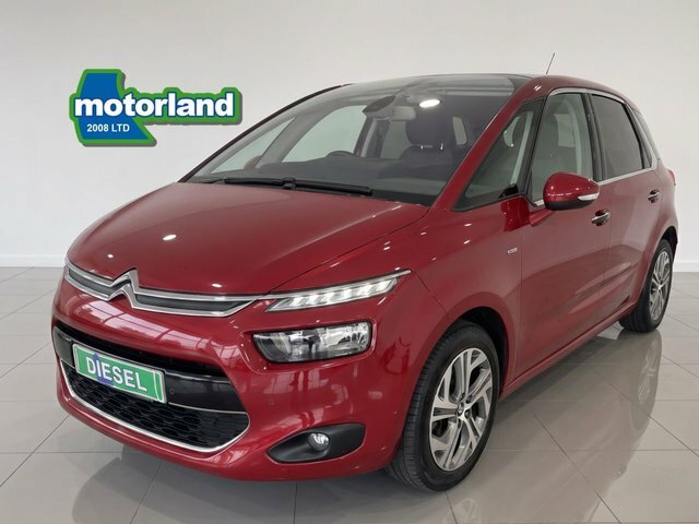 Citroen C4 Picasso E-hdi Airdream Exclusive Mpv Red #3