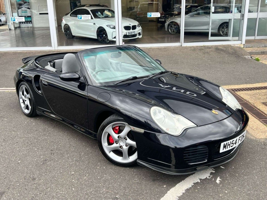 Porsche 911 996 Turbo Cabriolet Tiptronic S Awd Black #3