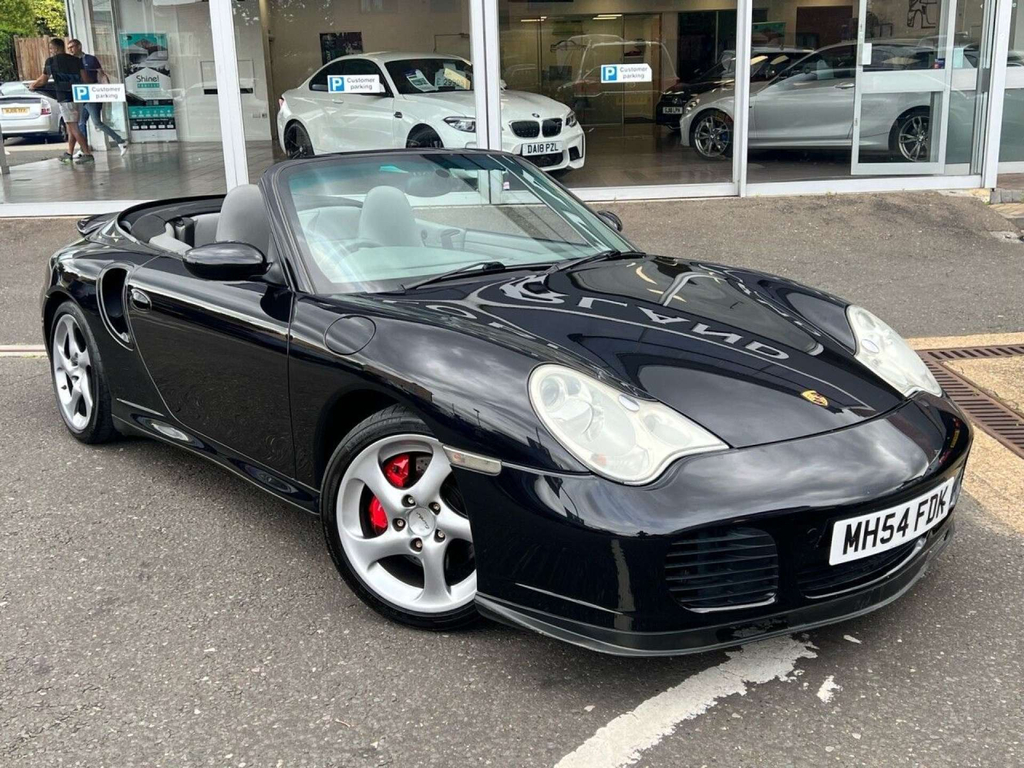 Porsche 911 996 Turbo Cabriolet Tiptronic S Awd Black #2