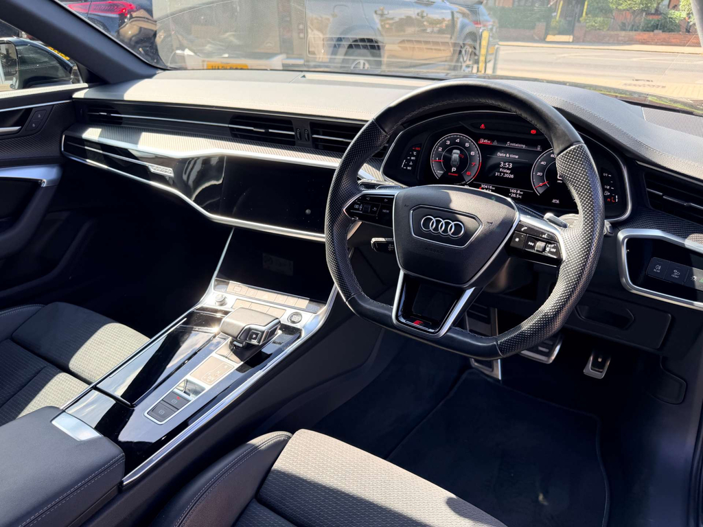 Audi A6 2.0 Tfsi Quattro S Line Black Edition Mhev 262 Red #16