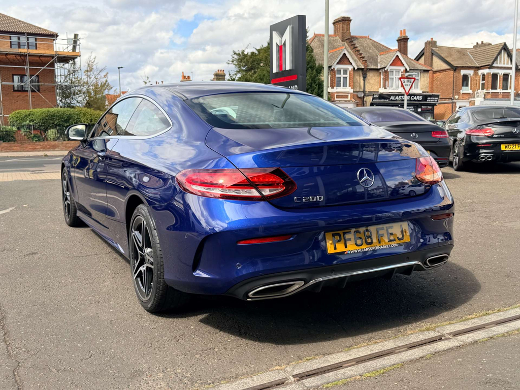 Mercedes-Benz C Class Saloon 2.0 C300 Sport Premium G-tronic Euro 6 Black #8