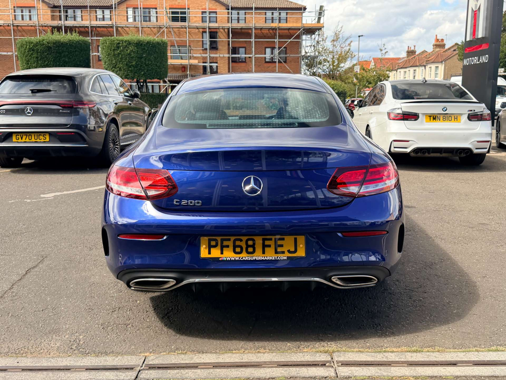 Mercedes-Benz C Class Saloon 2.0 C300 Sport Premium G-tronic Euro 6 Black #9