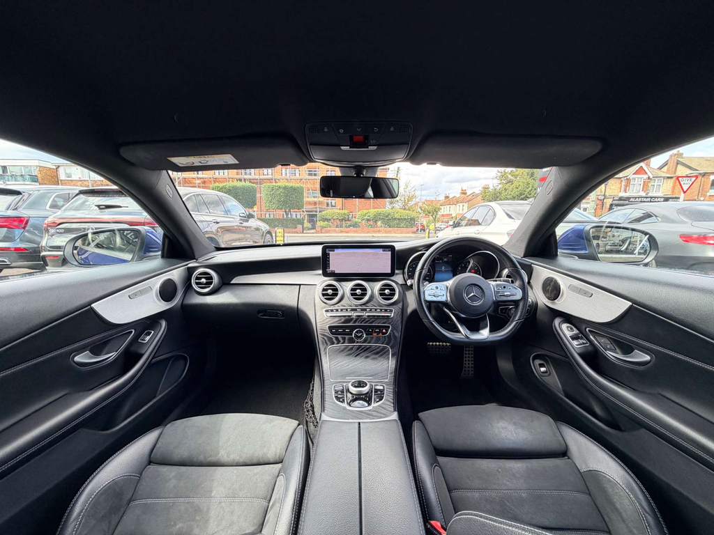 Mercedes-Benz C Class Saloon 2.0 C300 Sport Premium G-tronic Euro 6 Black #17