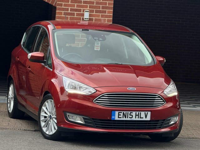 Ford C-Max 2015 1.0T Ecoboost Titanium Euro 6 Ss Red