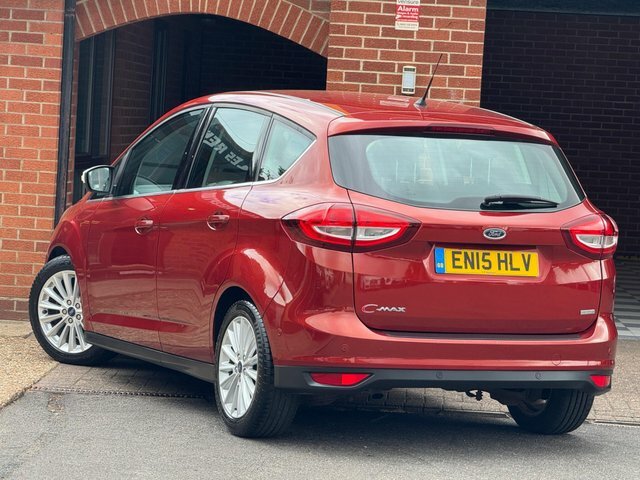 Ford C-Max 2015 1.0T Ecoboost Titanium Euro 6 Ss EN15HLV Red #3