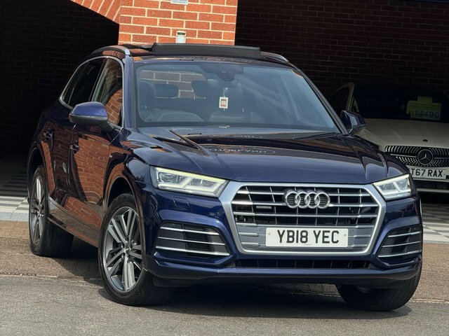 Audi Q5 2018 2.0 Tdi S Line S Tronic Quattro Euro 6 Ss Blue