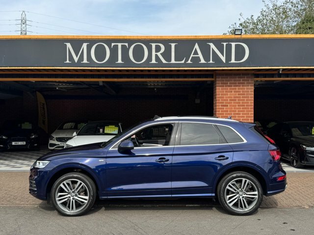 Audi Q5 2018 2.0 Tdi S Line S Tronic Quattro Euro 6 Ss Blue #6