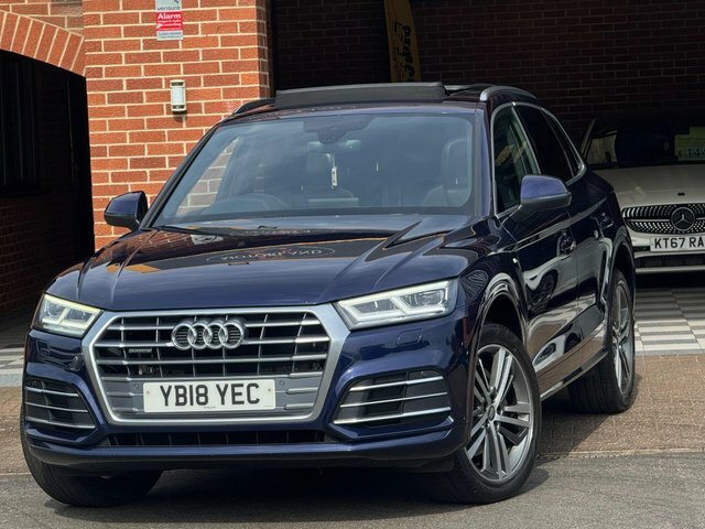 Audi Q5 2018 2.0 Tdi S Line S Tronic Quattro Euro 6 Ss Blue #2