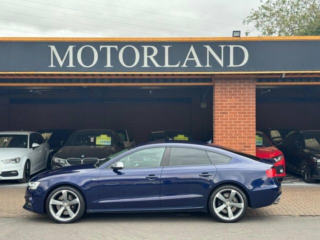 Audi S5 2013 3.0 Tfsi V6 Black Edition Sportback S Tronic Blue #6
