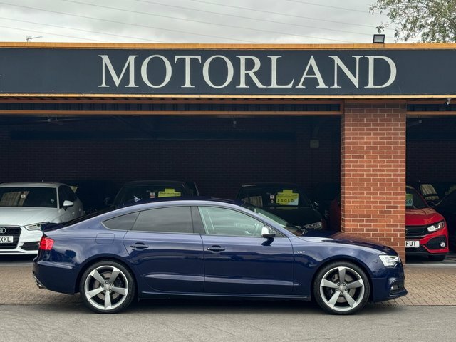 Audi S5 2013 3.0 Tfsi V6 Black Edition Sportback S Tronic Blue #5