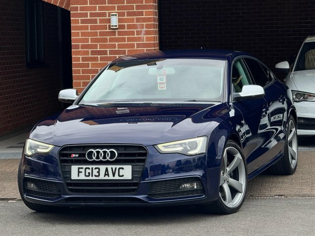 Audi S5 2013 3.0 Tfsi V6 Black Edition Sportback S Tronic Blue #2