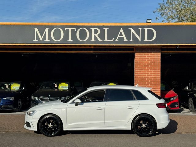 Audi A3 2014 2.0 Tdi S Line Sportback Euro 6 Ss White #5